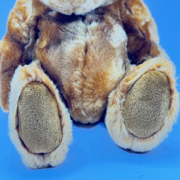 🧸 2/$18 | Vintage Velvete by Greek 12" Jointed Teddy Bear Stuffed Animal Plush - Picture 11 of 13